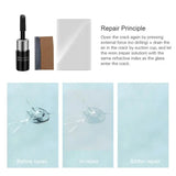 Car Glass Scratch Repair Fluid Agent Set  Windscreen Window Glass Nano Scratch Crack CrackResin Repair Agent Tools
