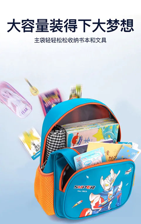 Nuevas mochilas Elsa para niñas de 3 a 7 años, de gran capacidad, impermeables, ligeras, cómodas y transpirables, protegen la columna vertebral.