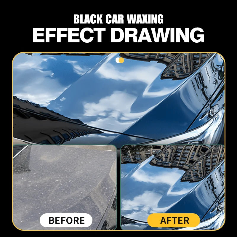 Premium black automotive wax for shine and protection - Fit, polish and maintain waxes for enhanced shine and durability