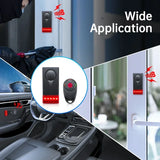 Extractme 108dB Anti-Theft Alarm Wireless Vibration Alarm with Remote Control Door and Window Alarm Car Alarm Security System