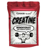 30 Patches Creatine Monohydrate Transdermal Patches - Muscle Growth Strength Increase Energy Output Enhancer