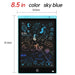 8.5in sky blue