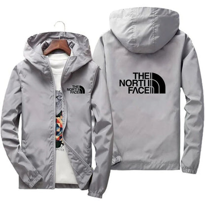 Chaqueta con capucha para hombre, nueva y popular para primavera y otoño de 2025, ideal para actividades al aire libre, ocio, moda urbana, chaqueta para hombre.