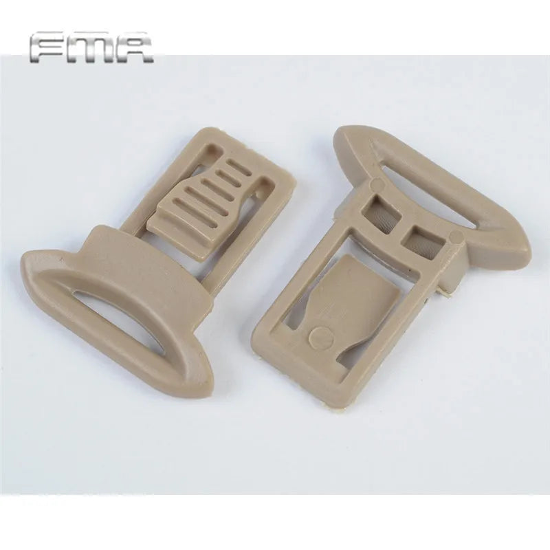 FMA Fast Helmet Goggle Swivel Clips Set for Helmet Side Rails Wargame Paintball Airsoft Tactical Combat Mount Helmet Accessory