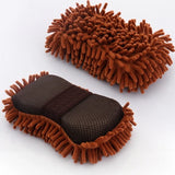 2Pcs Coral Car Wash Mitts Car Cleaning Sponge Care Detailing Brushes Auto Gloves Styling Car Cleaning Tools Auto Accessories