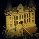 New Magic Hogwarts Castle Micro Building  Blocks Street View Architecture Creative MOC Model Kit  Kids Christmas Birthday Gifts