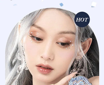 Flower Knows Unicorn Embossed Blush Palette Long Lasting and Easy To Apply Matte Natural Brightening Swell Blush Makeup Maquiage