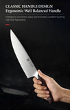 XINZUO Professional Full 7 PCS Knife Set German 1.4116 Stainless Steel Kitchen Knives Sets Best Kitchen Slicing Santoku Tool