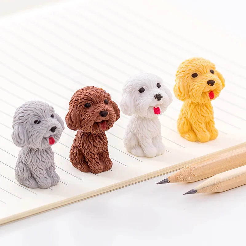 3pcs/lot Cartoon Creative Fruit Eraser Pupils Exam Pencil Eraser Children's Stationery Painting Sketch Eraser  School  Kawaii