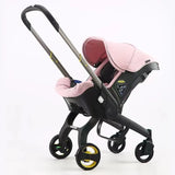 Cochecito de bebé compacto 4 en 1, asiento de coche, cochecito ligero 3 en 1, sistema de viaje todo en uno para recién nacidos, cochecito Doona