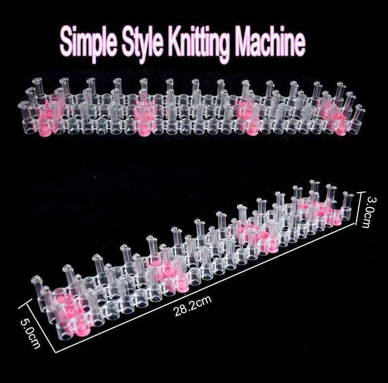 Tear bandas de borracha pulseira tecido laço, DIY tricô brinquedos presente, novo