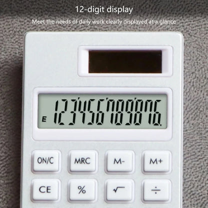 12Digits Calculator Student Calculator Thin and Small Solar Calculators T5EE
