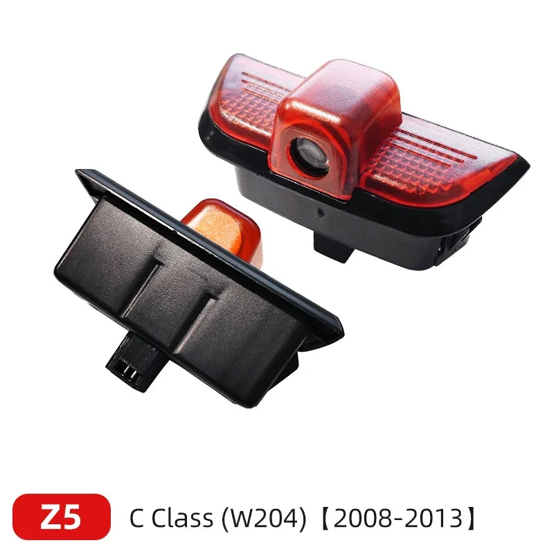 2pcs LED welcome lamp car door light logo laser projector lighting emblem For Mercedes Benz W204 W221 W222 W203 W168 W245 W164