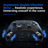 G6 wireless mobile game controller with Hall trigger and Hall joystick supporting Switch/PC/Android/iOS