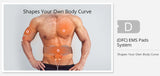 2-in-1 Bio-Microcurrent Body Shape Breast Enhancement Massager Electrostimulation Machine EMS Muscle Stimulator