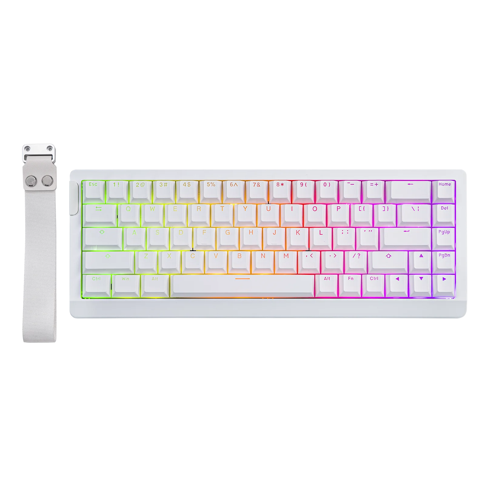 EPOMAKER HE68 Lite 65% ANSI US Layout Tray-Mounted Wired Hall Effect Magnetic Mechanical Keyboard DKS SOCD RGB Backlight