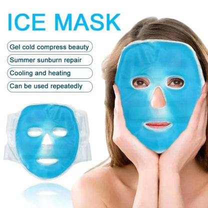 Mascarilla de hielo Mascarilla facial Sueño de belleza Compresa caliente Cirugía facial Edema Compresa fría Fatiga ocular Parche para ojos oscuros Paquete de hielo