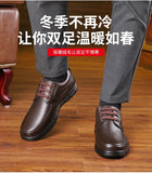 Hot Sale Men Genuine Leather Casual Shoes Soft Sole Lace-up Luxury Brand Middle-aged Old Man Dad Lightweight Loafers Shoes