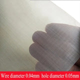 4-500mesh Stainlessy Steel Mesh Filter Net Filter Metal Net Filtration Woven Wire Sheet Screening Filter Home Kitchen Strainers