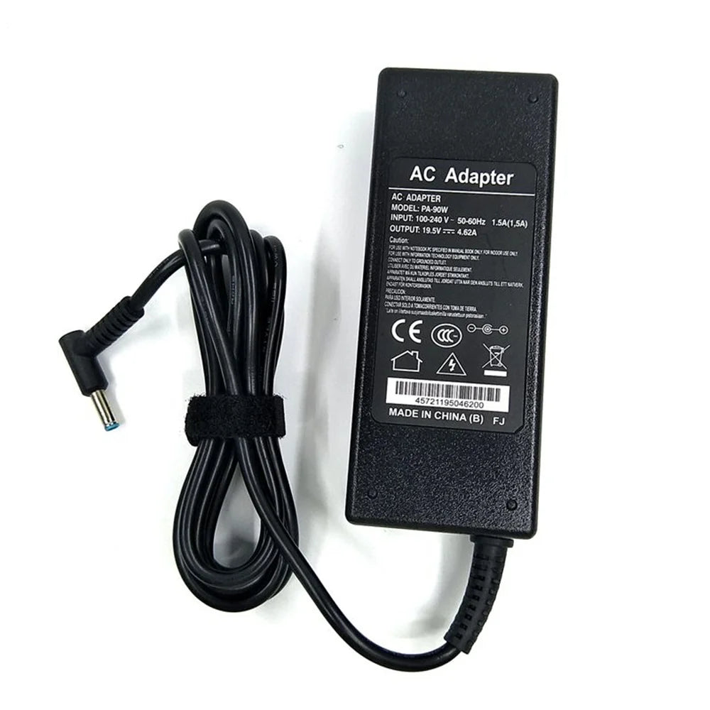 Cargador de portátil CA de 19,5 V, 4,62 A, 90 W, 4,5 x 3 mm, adaptador de corriente para HP Pavilion 14, 15, PPP012C-S, 710413-001, Envy 17, 17-j000, 15-e029TX