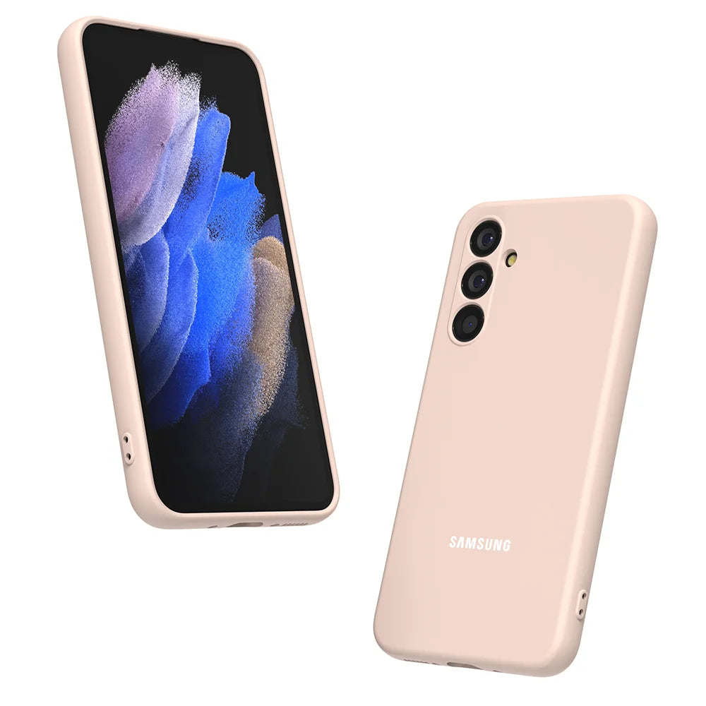 Funda de silicona líquida para Samsung Galaxy A55, A35, A25, A15, A05S, A04S, A54, A34, A24, A14, A23, carcasa protectora