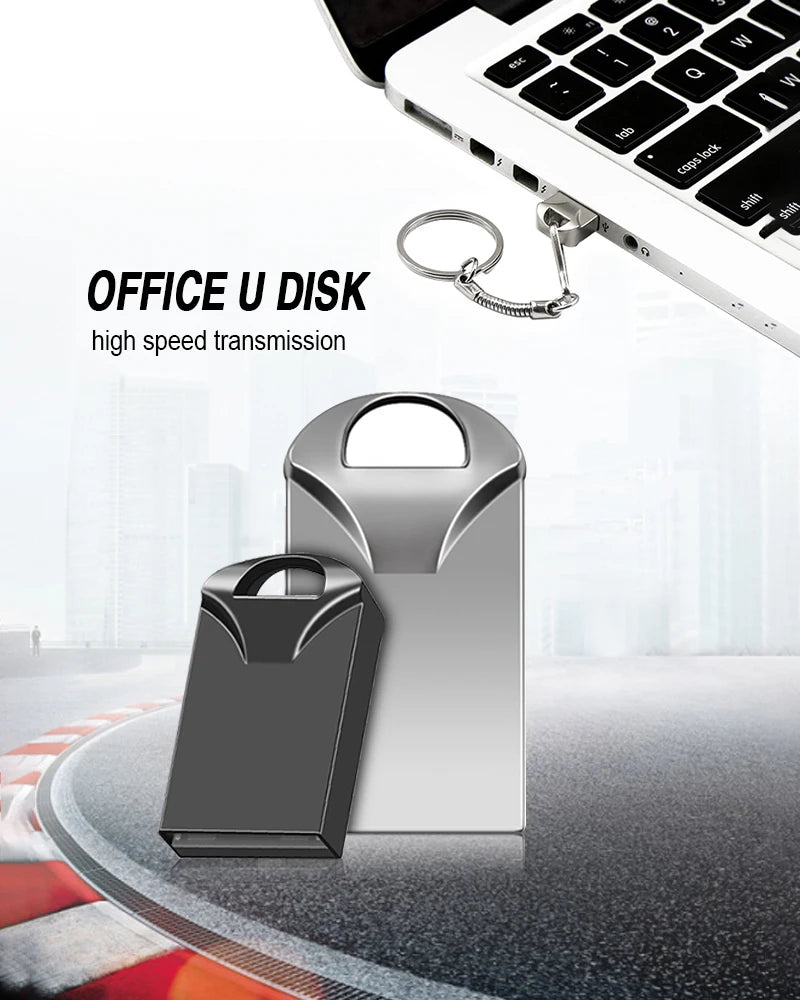 USB Pen Drive 128GB 2.0 USB Flash Drive 4GB 8GB 16GB 32GB Metal PenDrive High Speed ​​Usb Memory stick 256gb 512gb Creative Gifts