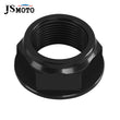 For Z650 Z750 Z800 Z900 ZX10R ER6N Rear Wheel Axle Sprocket Nut Screw Bolt Pad Motorcycle CNC Tuerca Rueda Posterior z650 z900