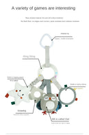 Baby Toys for 0 3 6 12 Months Rainbow Activity Plush Animal Stroller Hanging Toy for Baby Car Seat Crib Travel Sensory Baby Toys