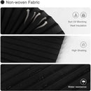 Blind for Window Self Adhesive Pleated Blinds Cordless No Drill Fabric Blinds Room Darkening Shades Blackout Shades for Bathroom