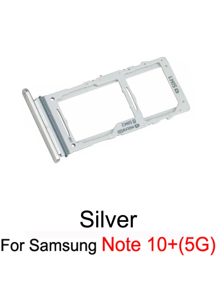 SIM Card Tray Slot For Samsung Note 10 Plus 10+ 5G Galaxy Note 10+ Phone SIM Chip Micro SD Card Tray Holder Adapter