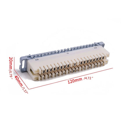 10 Pairs krone Article Telephone Module Spring Snaps into Wiring Module krone Article Voice Line Distribution Frame