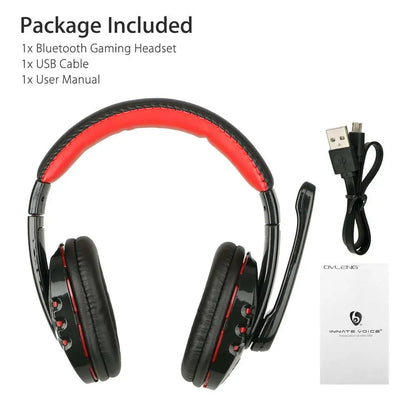 Wireless Gaming Headset for Xbox PC PS4 With Mic LED Volume Control Noise Cancelling Games Earphones Headphones Accessories