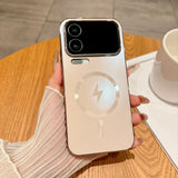 Luxury AG Frosted Non-Slip Magnetic Phone Case For Xiaomi 14 15 Ultra 15S 15T 14T 17 Pro Max For Magsafe Wireless Charge Cover