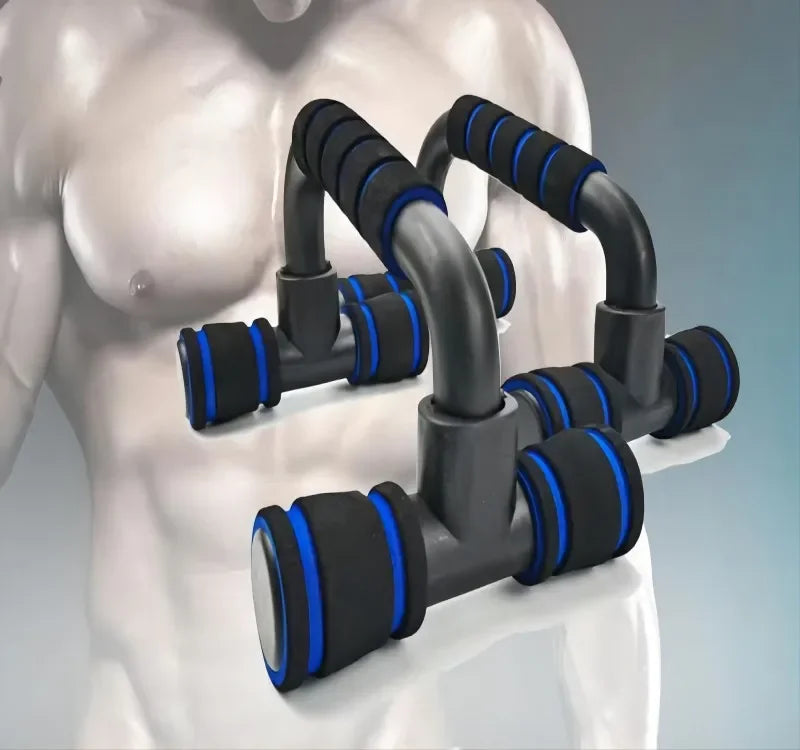 Soporte de flexiones antideslizante para gimnasio, con asas, para fitness en casa, para entrenamiento de brazos, pecho y músculos, equipo de culturismo.