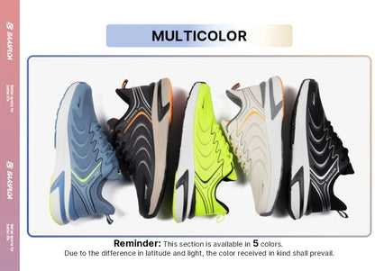 Baasploa New Running Shoes Men Casual Lightweight Mesh Walking Shoes Male Outdoor Breathable Non-Slip Tennis Sports Shoes