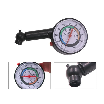 Medidor de presión de neumáticos de automóvil Indicador de desinflado de neumáticos Medidor de presión de inflado de neumáticos automático Detector de medidor de alta precisión