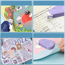 6mm 6m Double Sided Adhesive Dots Glue Tape Scrapbooking Collage Photo Journaling Crafts For Office Supplies School Stationery