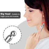 Auricular Acupuncture Point Probe Massage Tool Painless Stainless Steel Portable Acupoint Detecting Pen Facial Reflexology Tool