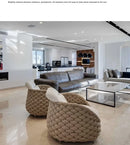 Outdoor Seat Outdoor Rattan Sofa Courtyard Combination Double Chair Leisure Terrace Villa Living Room Balcony Furniture Home