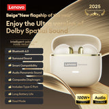 Original Lenovo LE230 New Bluetooth Earphones Wireless Headset TWS Touch Control Earbuds Hifi Headphone Waterproof Mic Earbuds