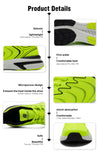 Baasploa New Running Shoes Men Casual Lightweight Mesh Walking Shoes Male Outdoor Breathable Non-Slip Tennis Sports Shoes