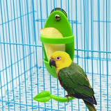 1Pc Bird Cuttlebone Holder Bird Cage Feeding Holder Vegetable Fruits Cuttlebone Holder for Parrot Parakeet Bird Feeder