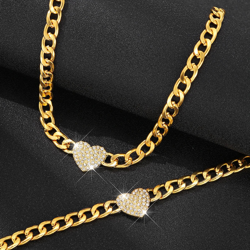 2 pcs Jewelry Set, Classic & Fashionable For Women, Suitable For Party, Dating, Work, Holiday Wear