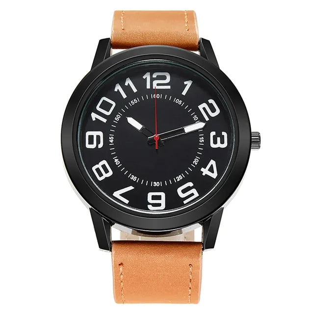 Relojes de moda informales redondos para hombre, de cuarzo, de negocios, resistentes al agua, relojes de pulsera mecánicos automáticos, Orologio Uomo 