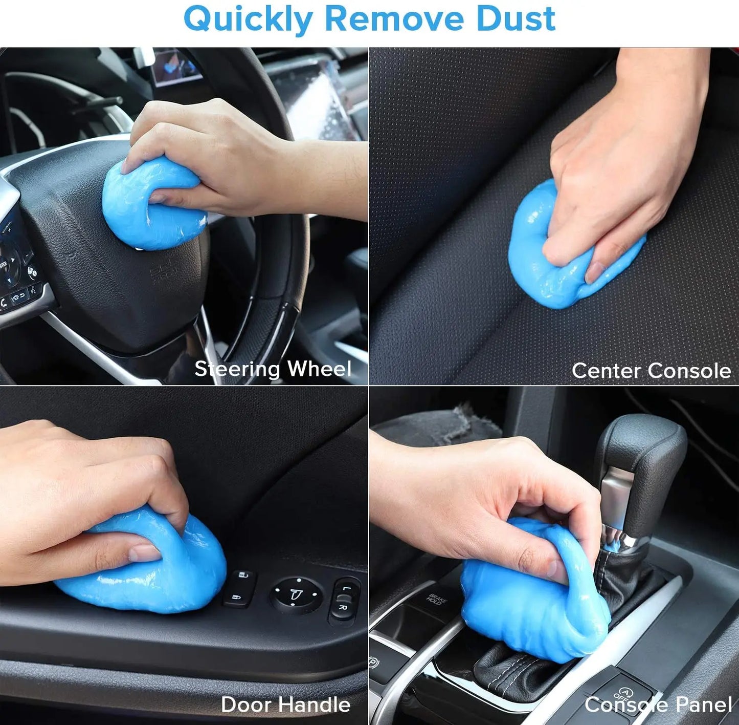 Seametal gel de limpeza do carro multifuncional saída ventilação ar painel portátil ferramenta limpeza mágica lavagem lama removedor poeira sujeira limpa