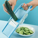 5 in1 Vegetable Fruit Slicer Multifunctional Manual Food Grater Cutter Potato Household Chopper Kitchen Veggie Dicer Gadgets