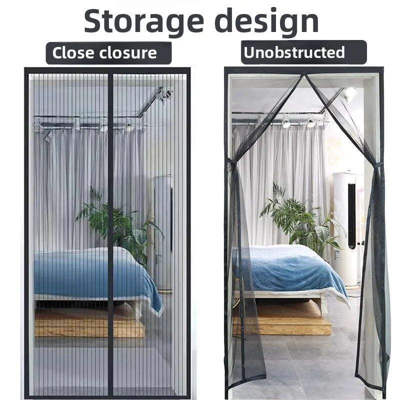 Magnetic Door Window Mosquito Net Insect Screen EcoFlow Anti Bug Curtains Home Garden Outdoor Protection Door Curtain