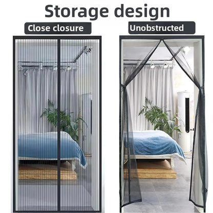 Magnetic Door Window Mosquito Net Insect Screen EcoFlow Anti Bug Curtains Home Garden Outdoor Protection Door Curtain