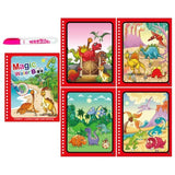 Drawing Coloring Books for Kids Magic Water Book with Pen 2 To 4 Years Old Children Learning  Education Toy Baby Montessori Toys