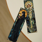 30pcs stained glass tarot card bookmarks for students paper card decorating books book page marking page book marking DIY